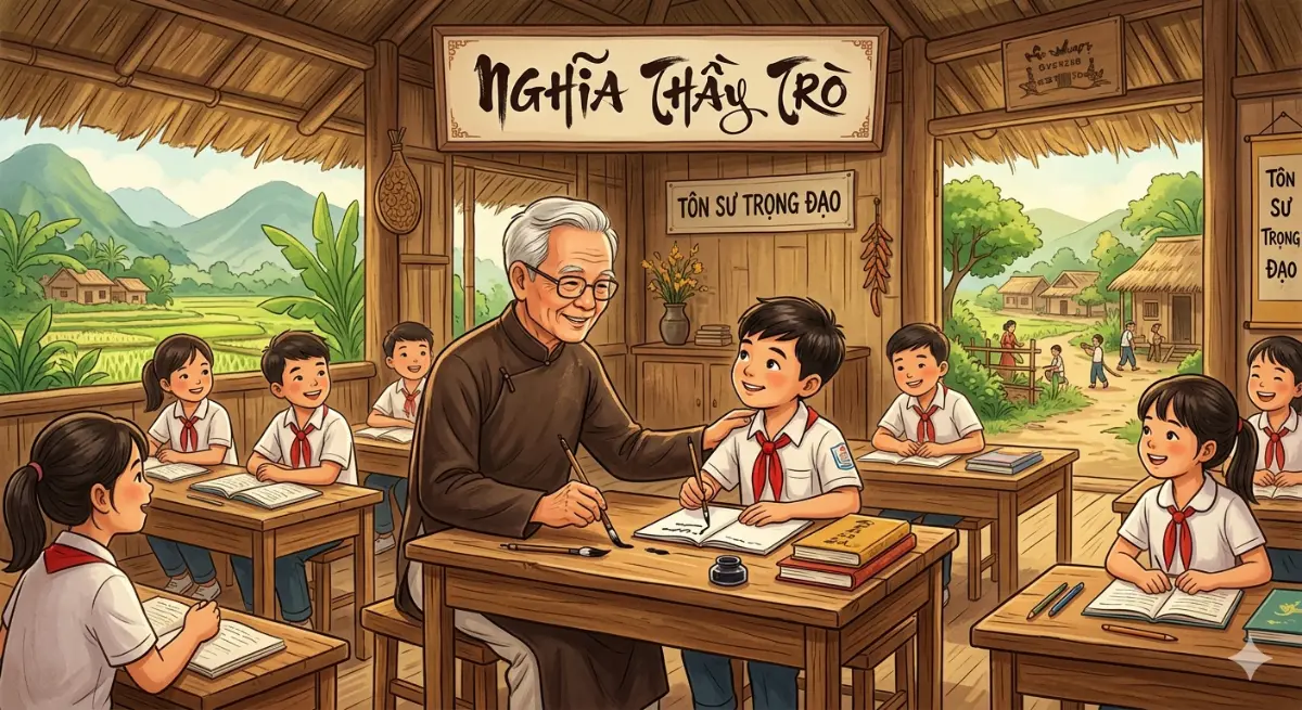 Ảnh minh họa 1 - Nghĩa thầy trò